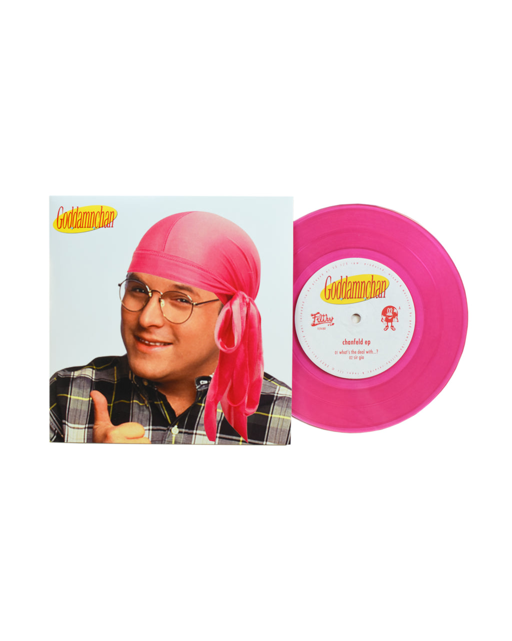 god.damn.chan - Chanfeld EP Limited Edition 7" Pink Vinyl (FLTH-001)