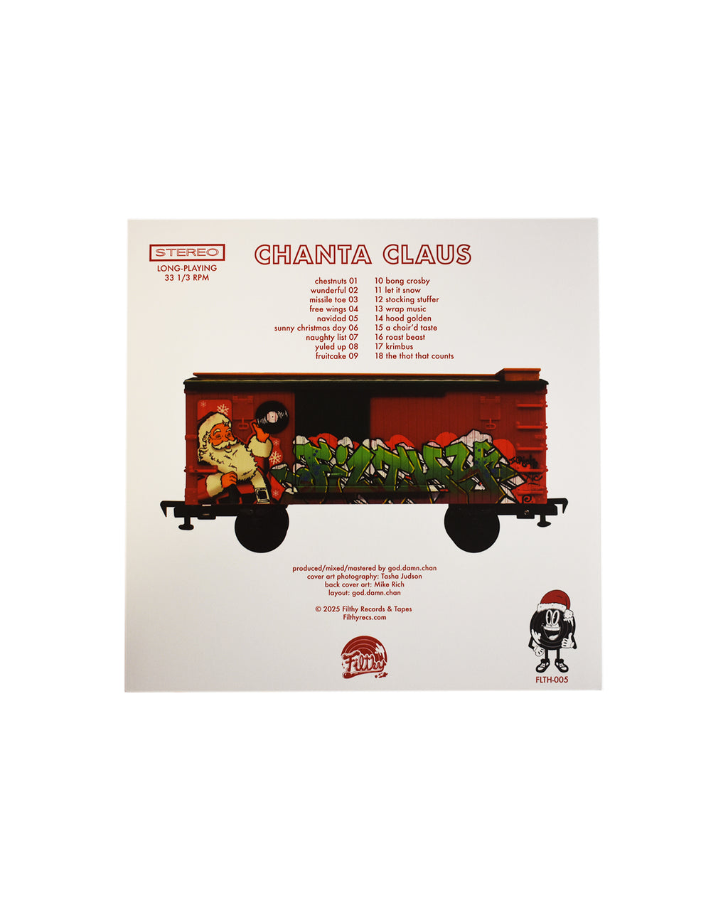 god.damn.chan - Chanta Claus Deluxe LP - Black Vinyl