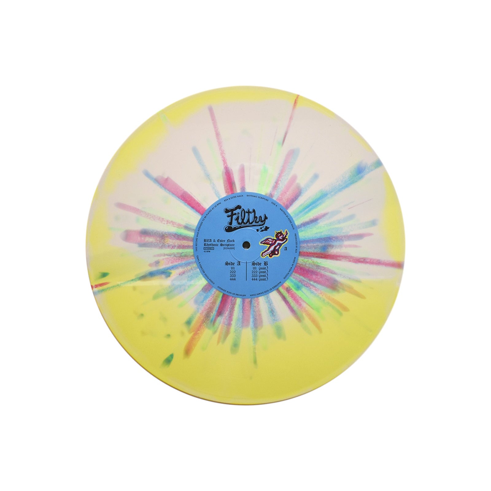BZA & Estee Nack - Rhythmic Scripture - Limited Edition Splatter Variant With Obi Strip [FLTH-009]