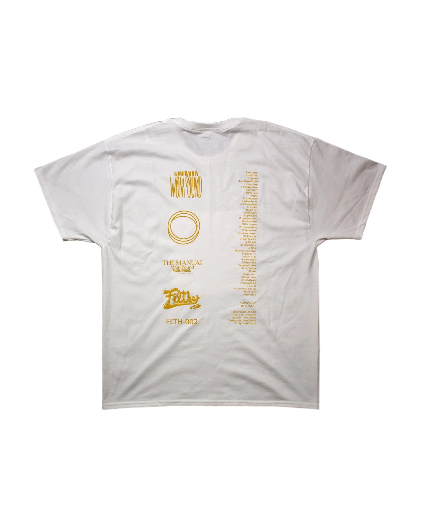 Won Pound - The Manual T-Shirt (Limited Edition)