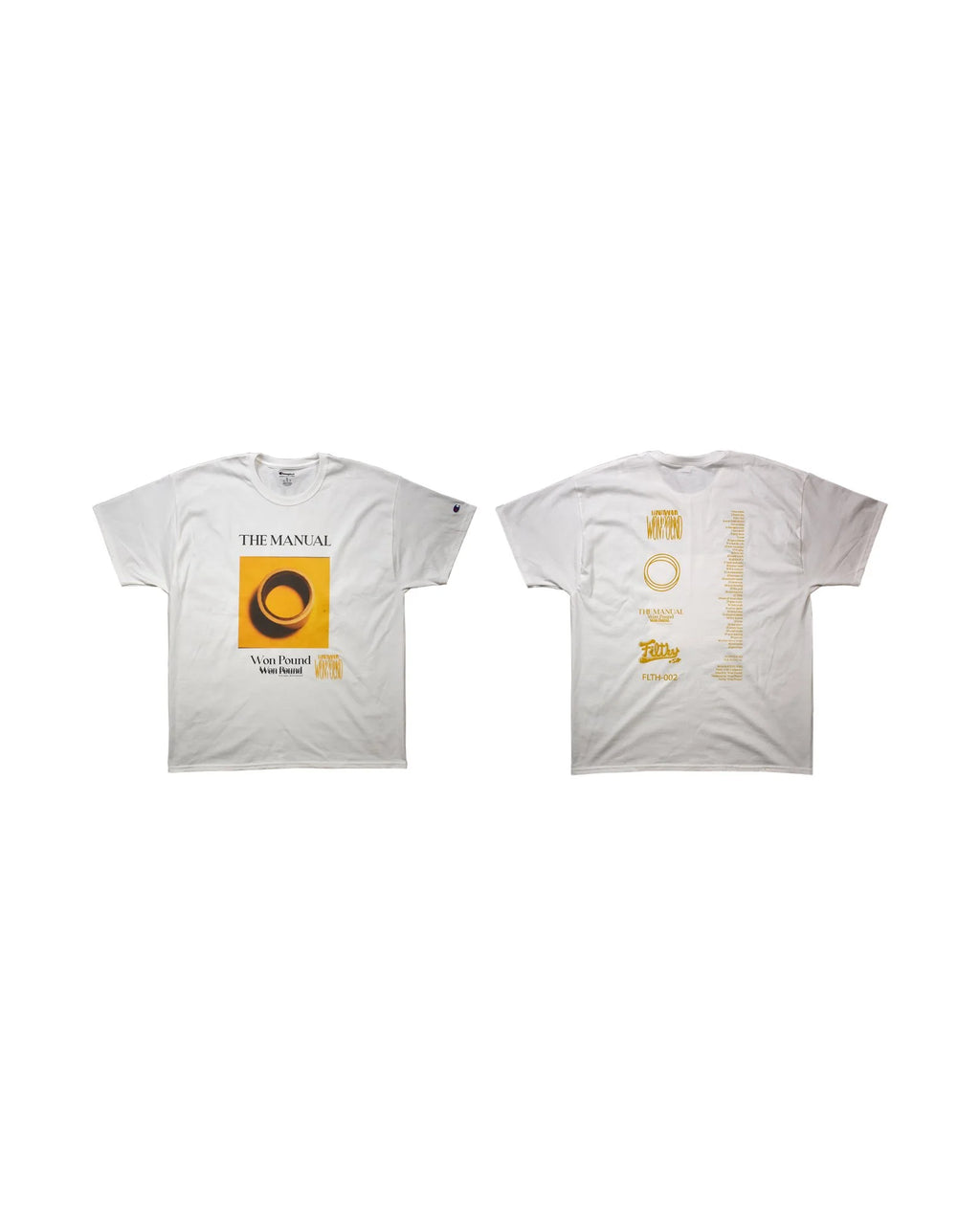 Won Pound - The Manual T-Shirt (Limited Edition)
