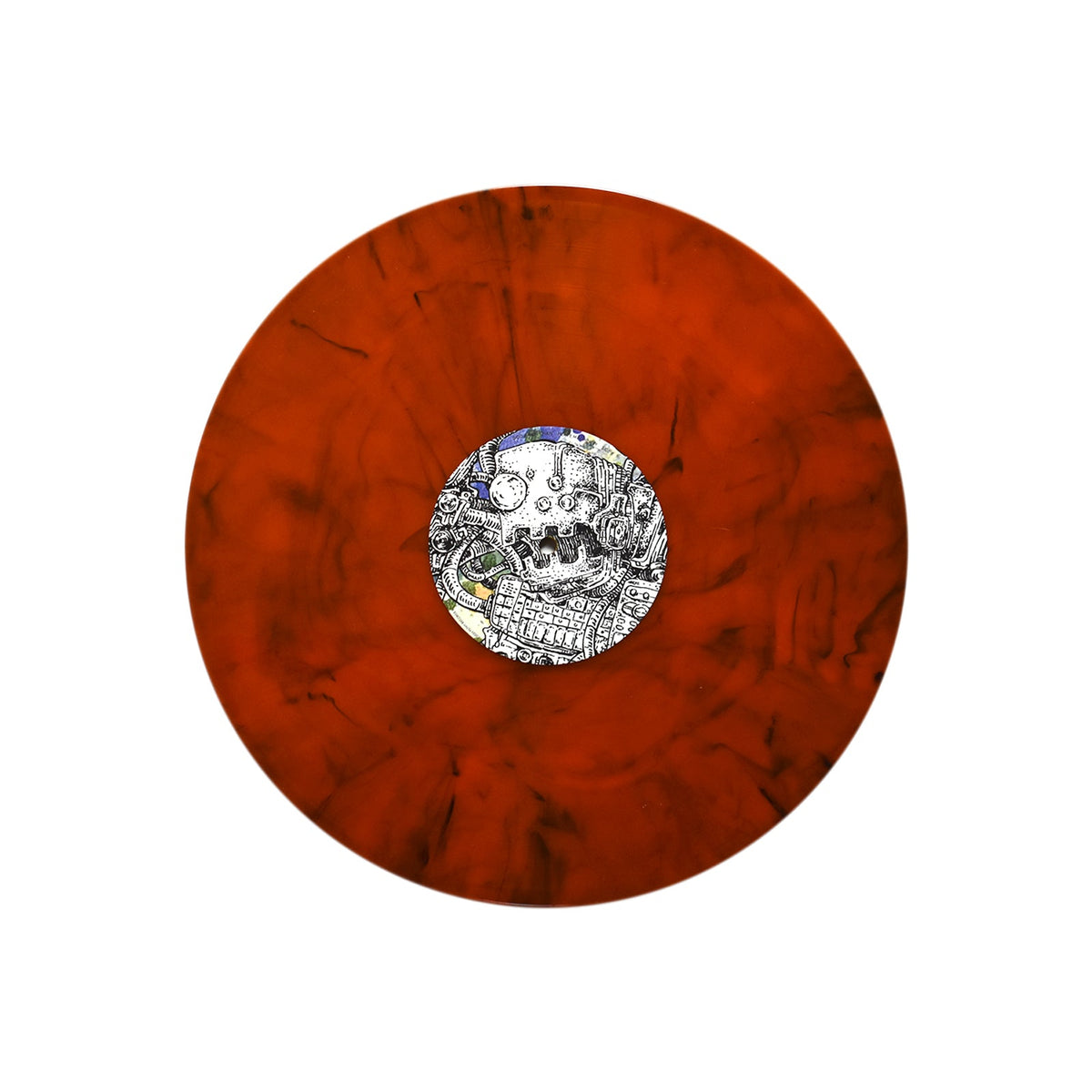 god.damn.chan - HEAVY MACHINERY (LP) - Limited Edition "Rust" Variant (200 Copies)