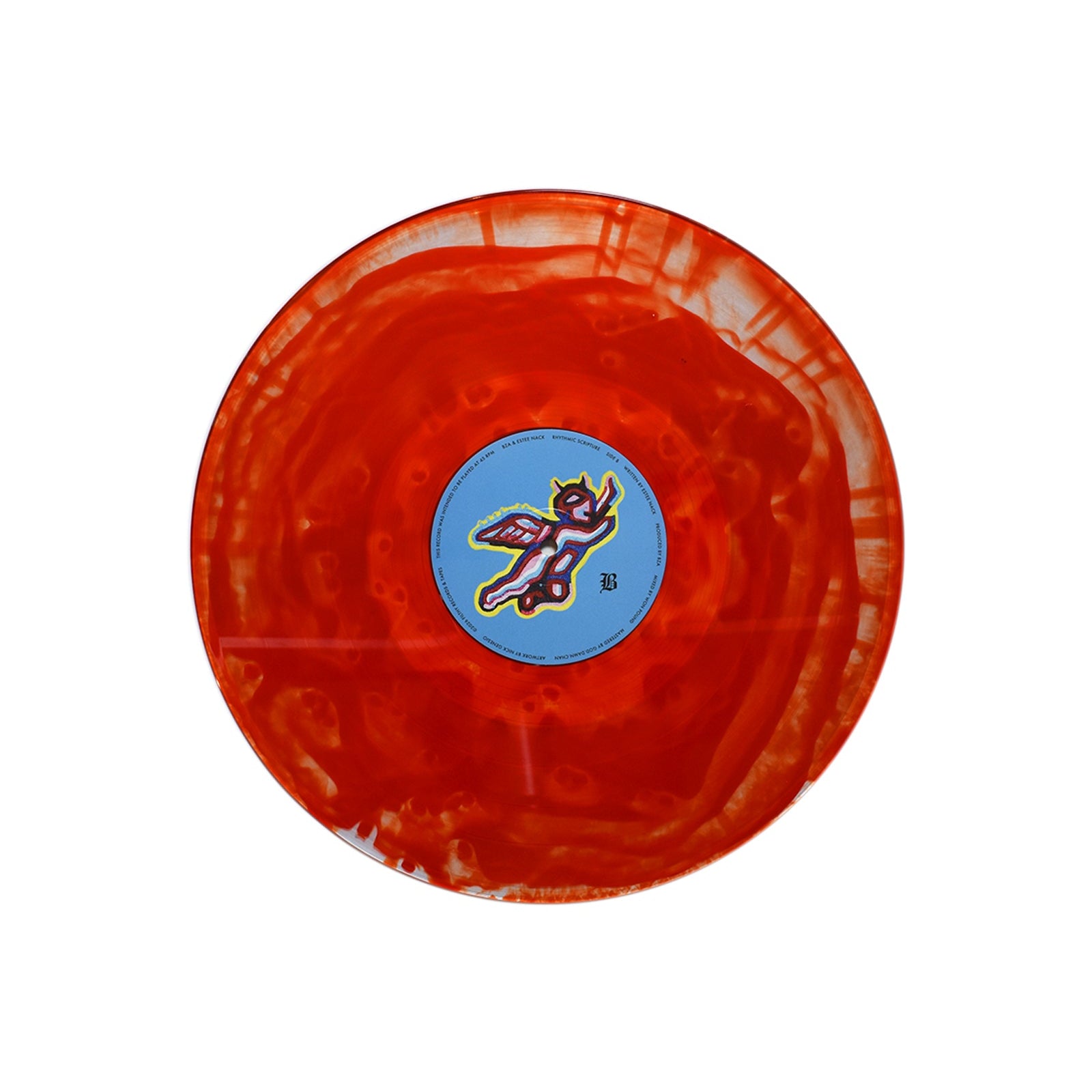 BZA & Estee Nack - Rhythmic Scripture - Limited Edition Red Cloud Variant With Obi Strip [FLTH-009]