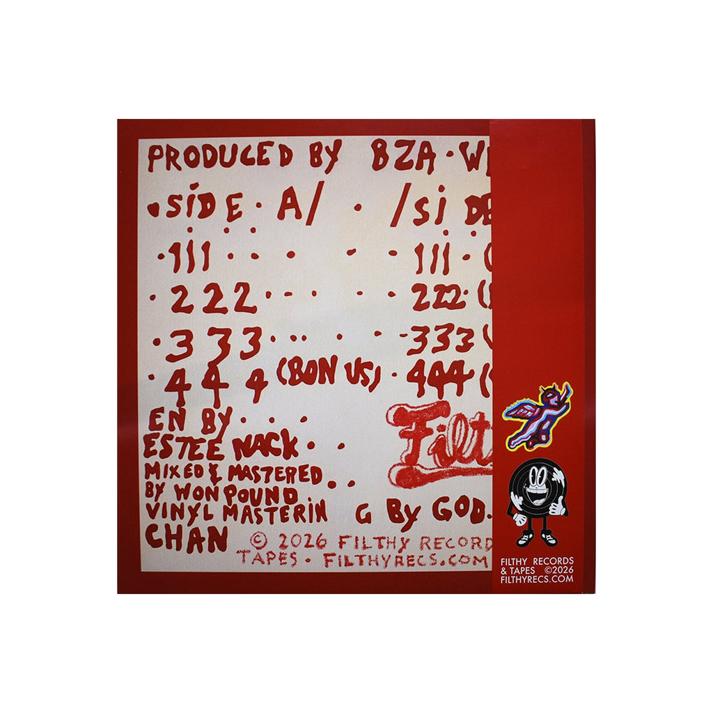 BZA & Estee Nack - Rhythmic Scripture - Limited Edition Red Cloud Variant With Obi Strip [FLTH-009]