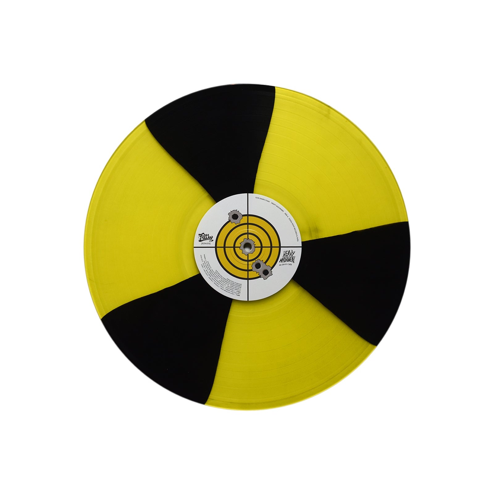 god.damn.chan - HEAVY MACHINERY (LP) - Limited Edition "Nuke" Variant (100 Copies)