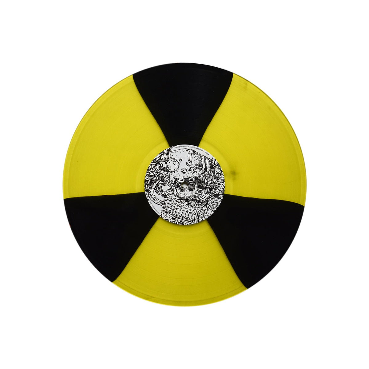 god.damn.chan - HEAVY MACHINERY (LP) - Limited Edition "Nuke" Variant (100 Copies)