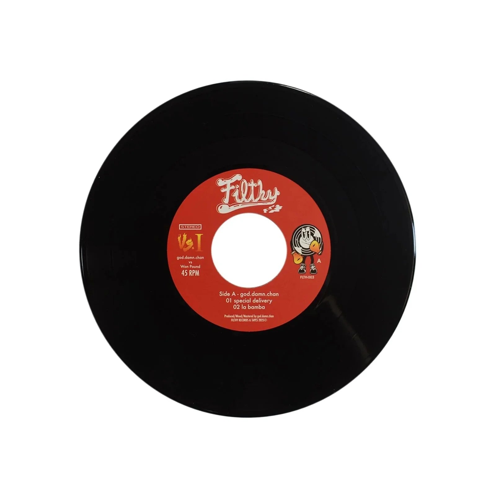 VS1: god.damn.chan VS Won Pound - Limited Edition 7" Vinyl [FLTH-003]